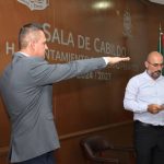 APRUEBA CABILDO POR MAYORIA DE VOTOS EL NOMBRAMIENTO DE HECTOR MIGUEL BERNAL CUADRAS COMO NUEVO TESORERO MUNICIPAL.