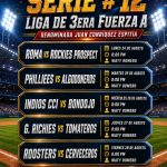 Liga Empresarial 2026 Juan Conriquez Espitia Serie Número 12.
