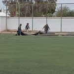 Inician trabajos en los Espacios Deportivos de FútbolEmpastado.